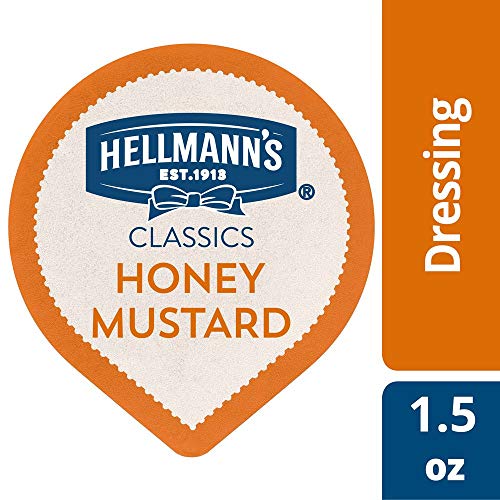 Hellmanns Classics Honey Mustard Dressing Dip Cups Gluten Free,