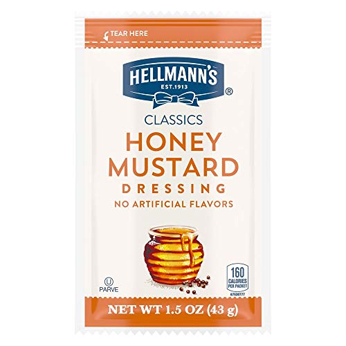 Hellmanns Classics Honey Mustard Salad Dressing Portion Control