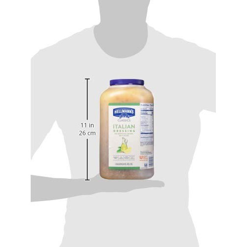 Hellmanns Classics Italian Salad Dressing Jug Gluten Free, No A