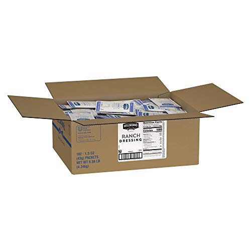 Hellmanns Classics Ranch Salad Dressing Portion Control Sachets