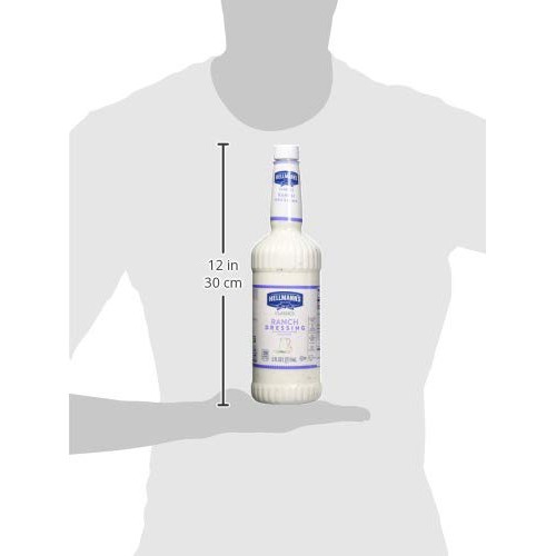 Hellmanns Classics Ranch Salad Dressing Salad Bar Bottles Glute