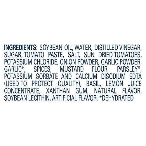 Hellmanns Classics Sundried Tomato Vinaigrette Salad Dressing S