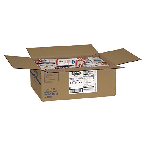Hellmanns Classics Thousand Island Salad Dressing Portion Contr