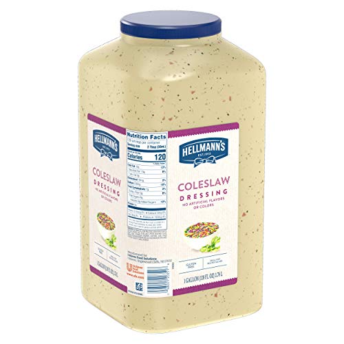 Hellmanns Coleslaw Salad Dressing Jug Gluten Free, No Artificia