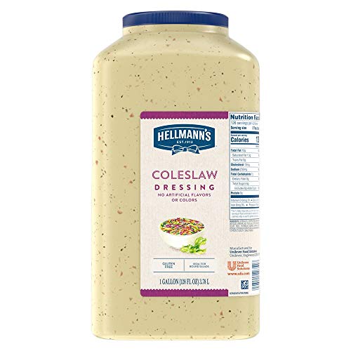 Hellmanns Coleslaw Salad Dressing Jug Gluten Free, No Artificia