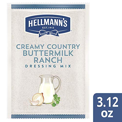 Hellmanns Creamy Country Buttermilk Ranch Salad Dressing Dry Mi