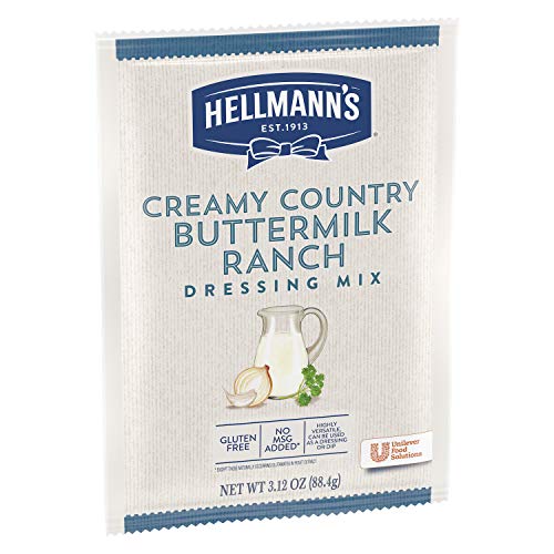 Hellmanns Creamy Country Buttermilk Ranch Salad Dressing Dry Mi