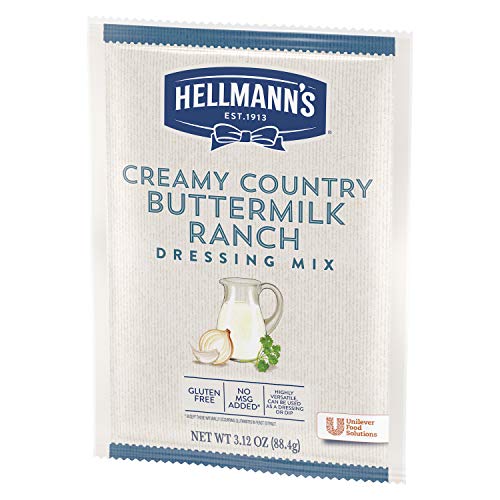 Hellmanns Creamy Country Buttermilk Ranch Salad Dressing Dry Mi
