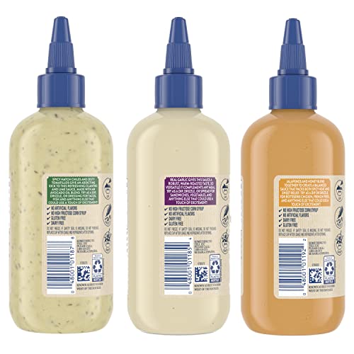 Hellmanns Drizzle Sauce for an exciting Condiment, Dip, Drizzle...