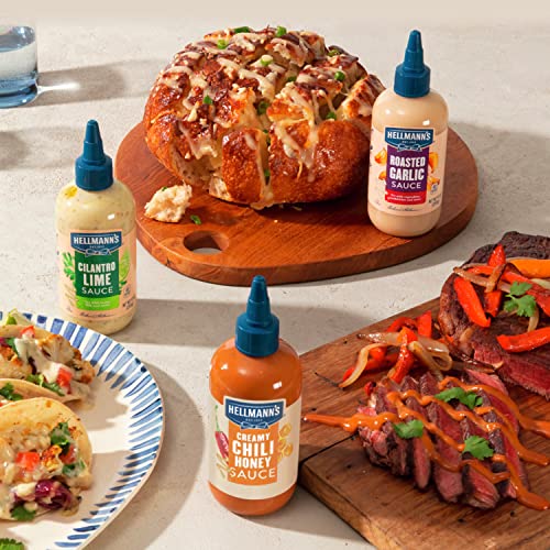 Hellmanns Drizzle Sauce for an exciting Condiment, Dip, Drizzle...