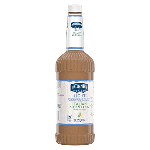 Hellmanns Light Italian Salad Dressing Salad Bar Bottles Gluten