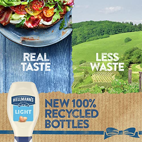 HELLMANNS Light Mayonnaise Light Mayo Squeeze Bottle For a Cream...