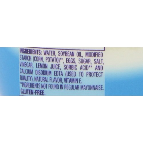 Hellmanns, Light Mayonnaise, Squeeze Bottle, 22 Oz Pack Of 4