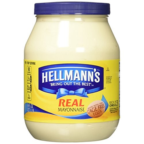 Hellmanns Mayonnaise, Real, 64 Oz.