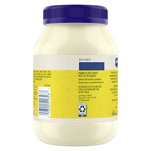 Hellmanns Mayonnaise Real Mayo 1 ct Condiment for Simple Meals ...