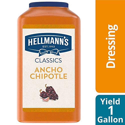 Hellmanns Real Ancho Chipotle Sauce Jug Vegetarian, Gluten Free