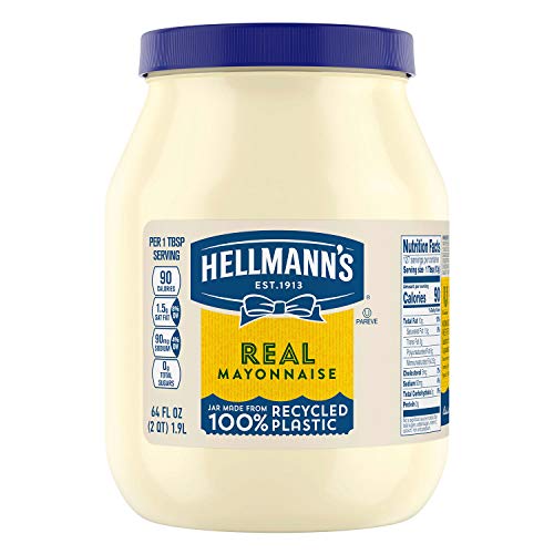 Hellmanns Real Mayonnaise, 64Ounce Bottles Pack Of 3