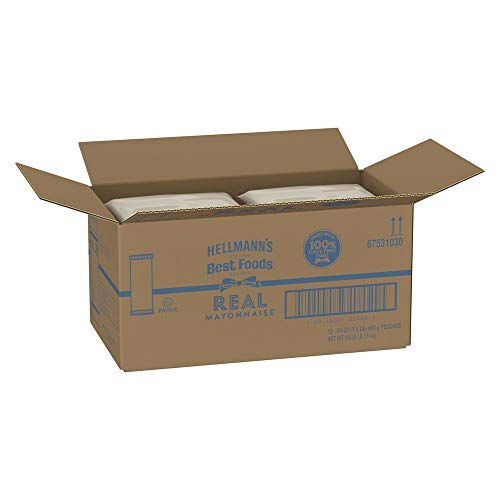 Hellmanns Real Mayonnaise Pouch Made With 100% Cage Free Eggs,