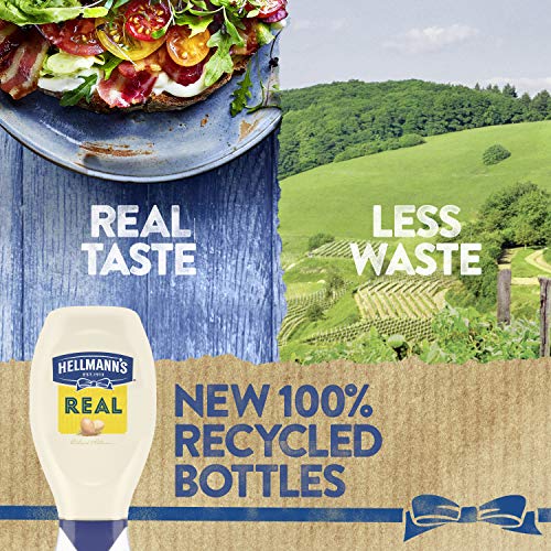 Hellmanns Real Mayonnaise, Squeeze 20 Oz, 3 Count
