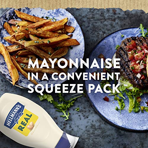 Hellmanns Real Mayonnaise, Squeeze 20 Oz, 3 Count