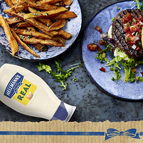 Hellmanns Real Mayonnaise, Squeeze 20 Oz, 3 Count