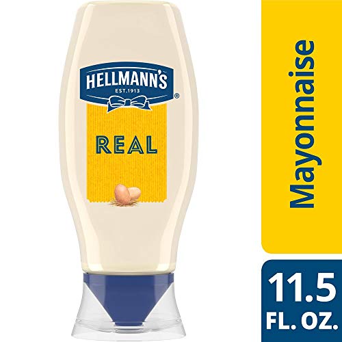 Hellmanns Real Mayonnaise Squeeze Bottle Made From 100% Recycle