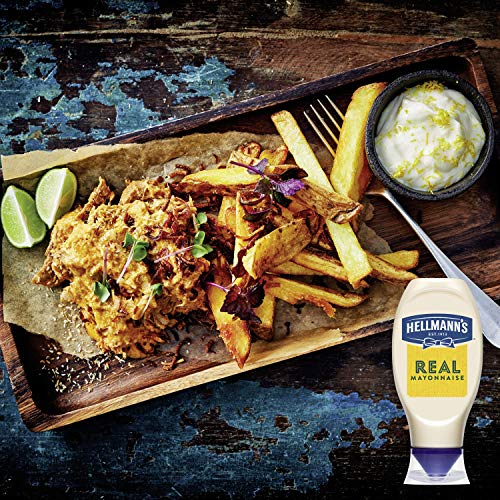 Hellmanns Real Mayonnaise Squeeze Bottle Made From 100% Recycle