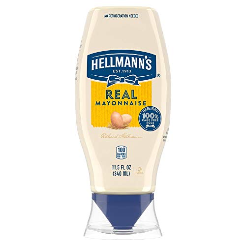 Hellmanns Real Mayonnaise Squeeze Bottle Made From 100% Recycle