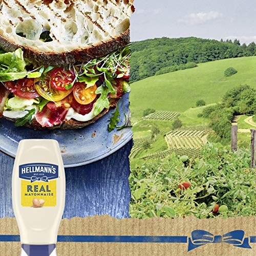 Hellmanns Squeeze Real Mayonnaise 11.5 Oz, Pack Of 6
