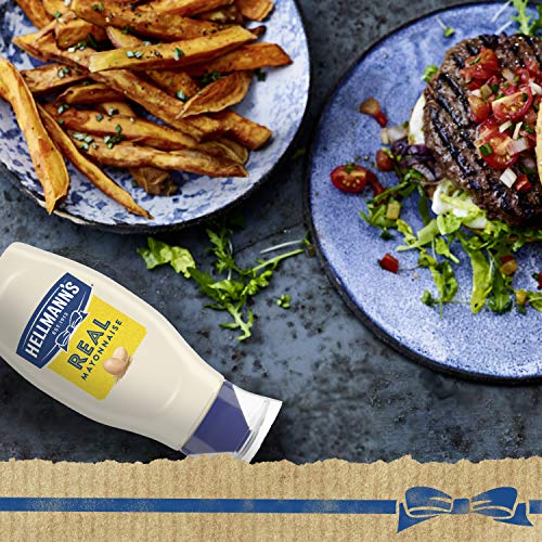 Hellmanns Squeeze Real Mayonnaise 11.5 Oz, Pack Of 6