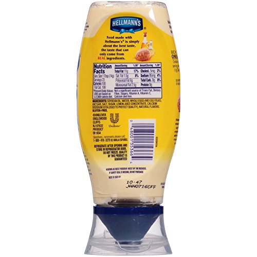 Hellmanns Squeeze Real Mayonnaise Squeeze 11.5 Oz
