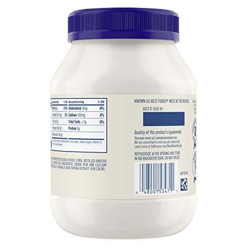 Hellmanns Vegan Dressing and Spread for a Rich, Creamy Plant-Ba...