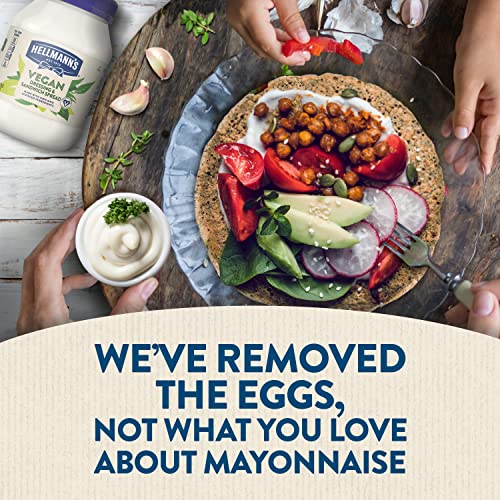 Hellmanns Vegan Dressing and Spread for a Rich, Creamy Plant-Ba...