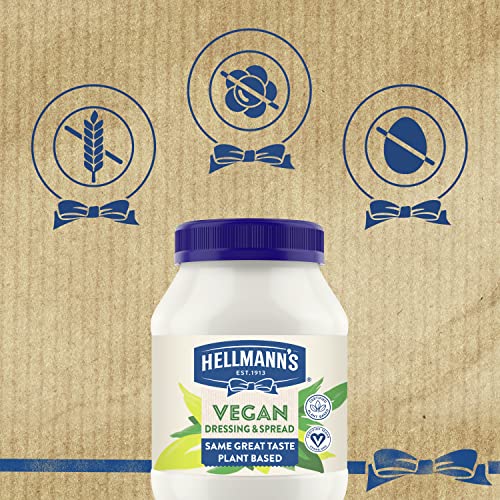 Hellmanns Vegan Dressing and Spread for a Rich, Creamy Plant-Ba...