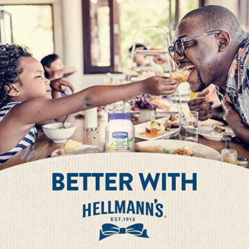 Hellmanns Vegan Dressing and Spread for a Rich, Creamy Plant-Ba...