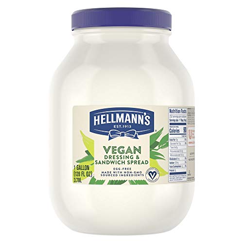 Hellmanns Vegan Mayonnaise Jar Made With Non Gmo Sourced Ingred Hellmanns Vegan Mayonnaise Jar Made With Non Gmo Sourced Ingred