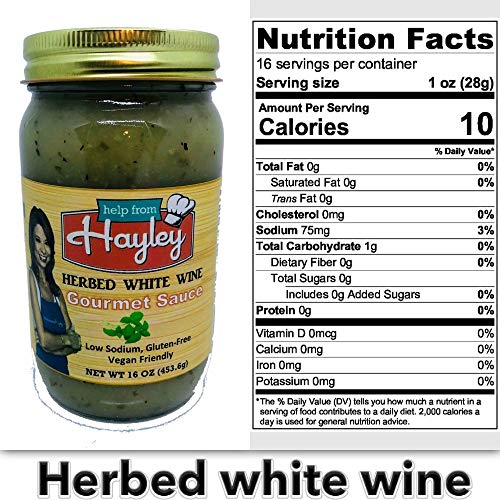 Lemon Caper Sauce By Help From Hayley- Piccata Sauce, Low Sodium