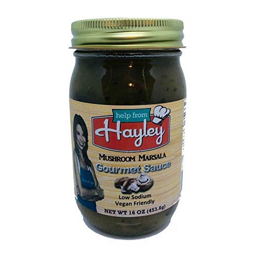 Mushroom Marsala Cooking Sauce By Help From Hayley Sauces-Low So