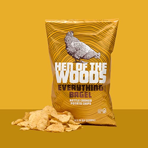 Hen Of The Woods Kettle Cooked Potato Chips, Everything Bagel Fl