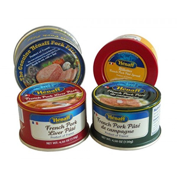 4 Gourmet Pates & Rillettes From France Combo 2 PACK