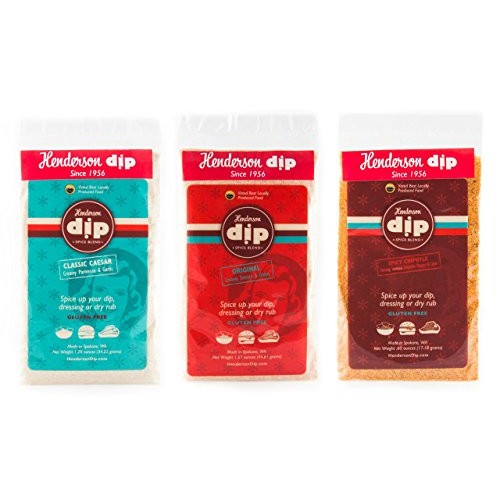 Henderson Dip 6-Pack- Variety Pack Spice Blend &Amp; Rub