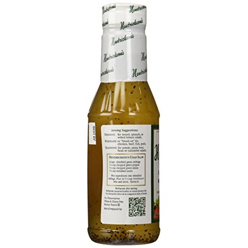 Hendricksons Dressing Original Sweet Vinegar And Olive Oil 16 F