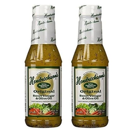 Hendricksons Dressing Original Sweet Vinegar And Olive Oil 16 Fl