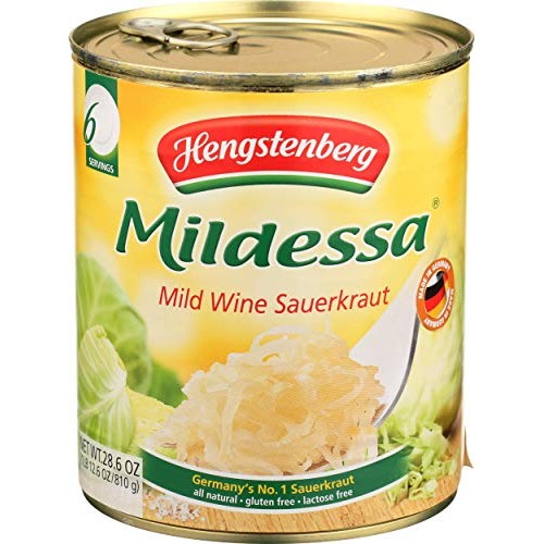 Hengstenberg, Sauerkraut Wine In Tin, 28.6 Ounce