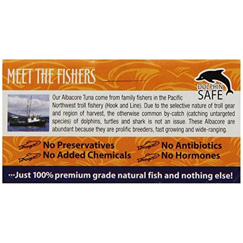 Henry &Amp; Lisas Natural Seafood Solid White Albacore Tuna, 5 Ounce