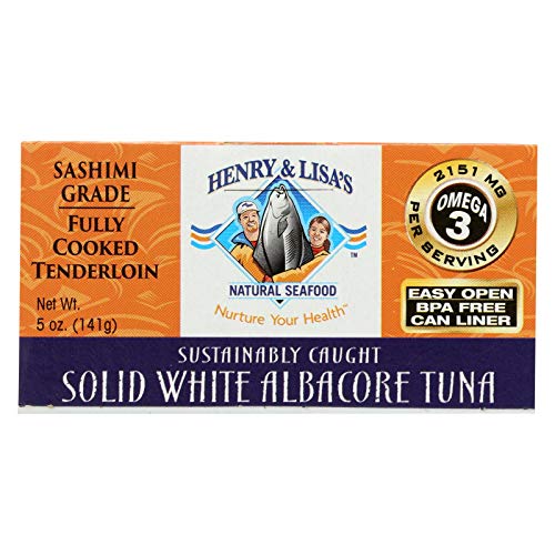 Henry And Lisas Natural Seafood Solid White Albacore Tuna - Case