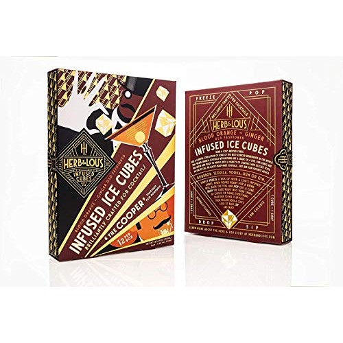 Herb &Amp; Lou’S Infused Ice Cubes - “The Cooper” - Ready-Made Cockt