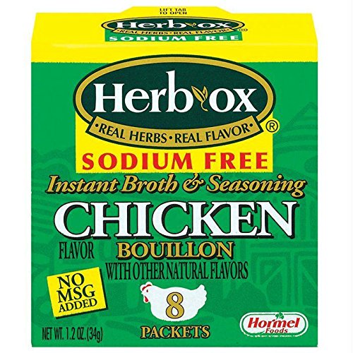Herb-Ox Bouillon Chicken Instant Broth And Seasoning, 1.2 Oz, 8