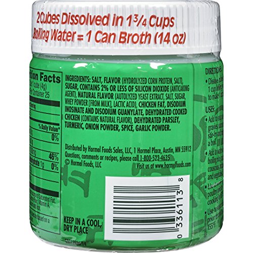 Herb-Ox Bouillon Cubes Chicken Bouillon 25 Count 3.33-Oz Pack O