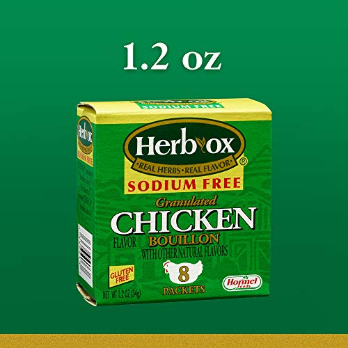 Herb-Ox Bouillon Packets Chicken Instant Broth &Amp; Seasoning 1.13